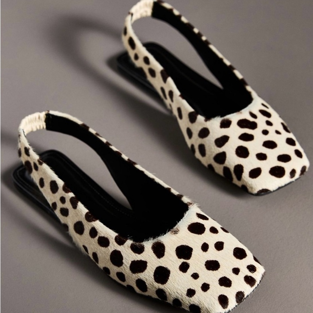 Anthropologie  Maeve animal print flats. - Picture 11 of 13